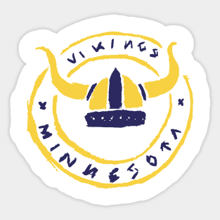 Minnesota Vikiiings 07 Sticker